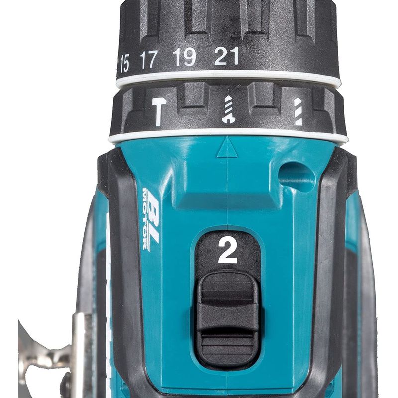 Taladro Atornillador Percutor DHP485RFE Inalámbrico 18V Max. Torque 60 N.m  + 2 Baterías 3Ah + Cargador Makita