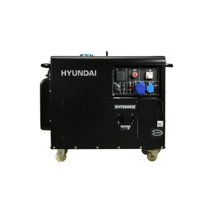 Generador Diesel Monofásico con Partida eléctrica Cerrado 6/6,3 Kw/Kva 78DHY8000SE Hyundai