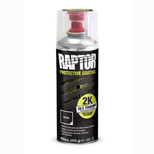 Spray de Revestimiento Protector 2K de 400 ml Raptor