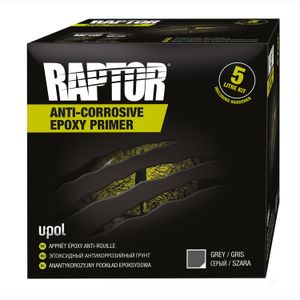 Kit de Anticorrosivo Epoxico de 5 Lt Gris Raptor