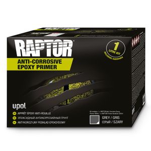 Kit de Anticorrosivo Epoxico de 1 Lt Gris Raptor