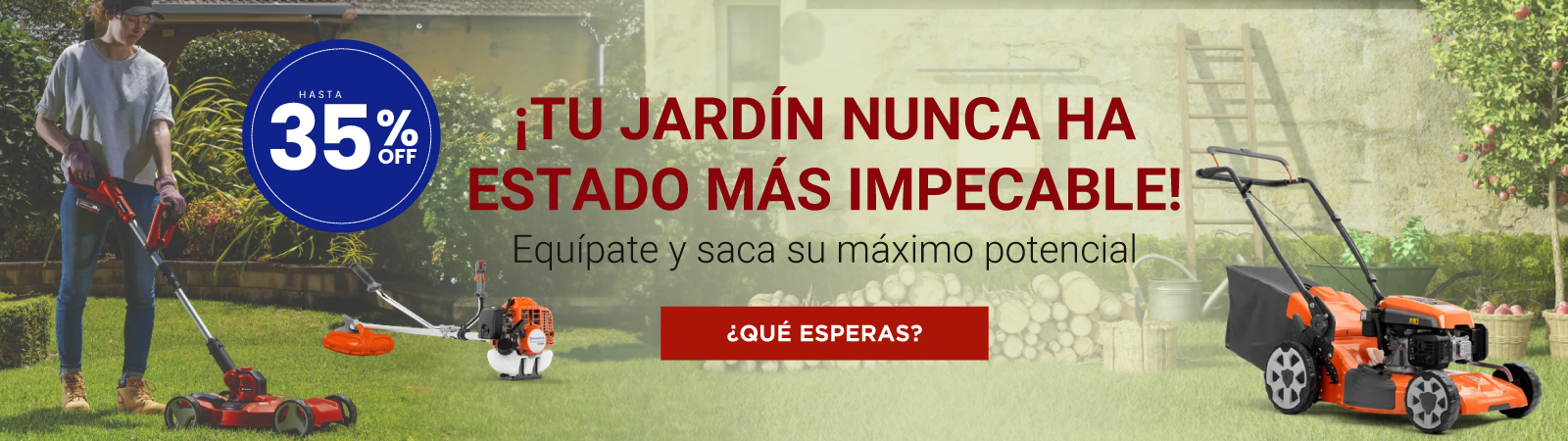 ¡Tu jardín nunca ha estado más impecable!